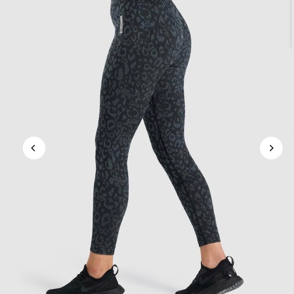 GYMSHARK - ADAPT ANIMAL SEAMLESS LEGGINGS (XS) - Picture 3 of 4